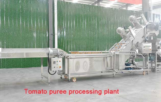 Tomato Puree Processing Plant Factory