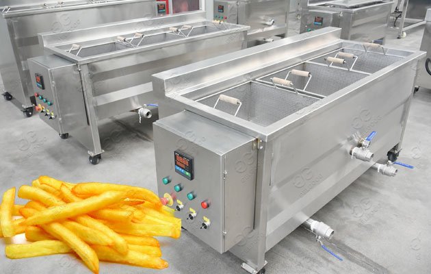 Potato Frying Machine/ Potato Ball Cakes Frying Pan/Potato Wedges Fryer