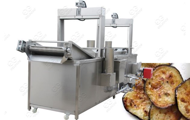 Aubergine Frying Machine Eggplant Frying Line