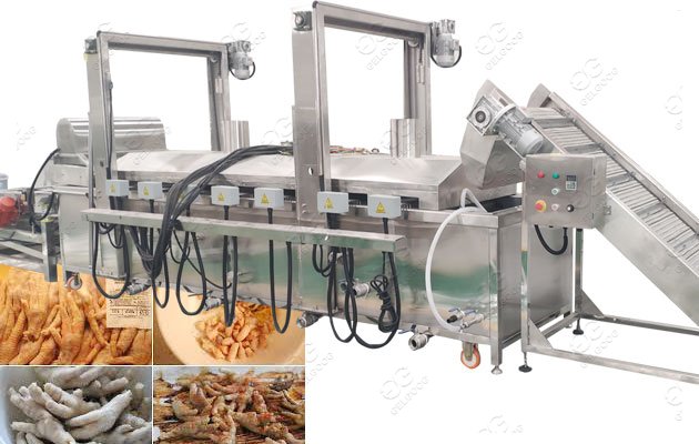 fried chicken feet machine