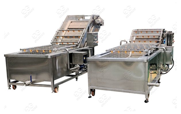 Automatic Fruit and Vegetable Sanitizing Machine