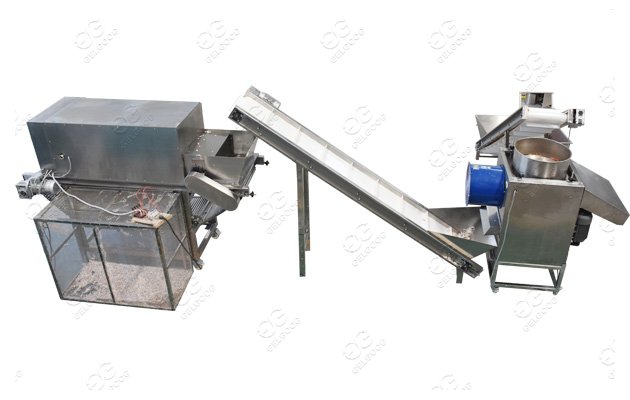 Garlic Separating And Peeling Line
