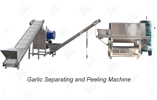 garlic dry peeling machinery