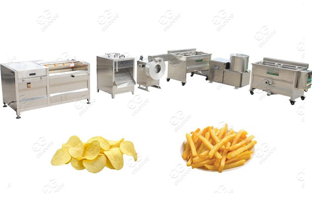 potato french fries making machine for sale