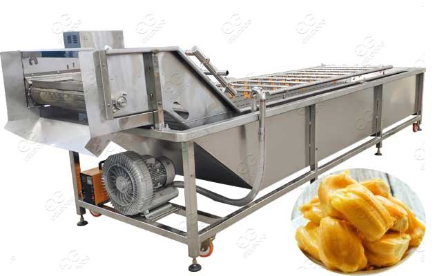 Automatic Jackfruit Sanitize Cleaning and Air-Drying Machine