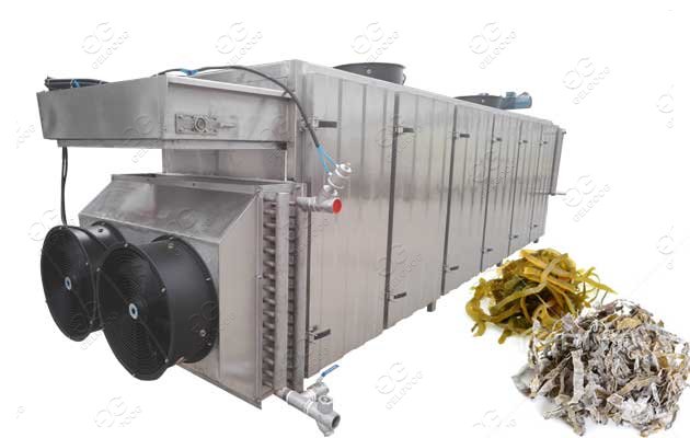 Continuous Kelp Drying Machine Seaweed Processing Machine Speed Adjustable