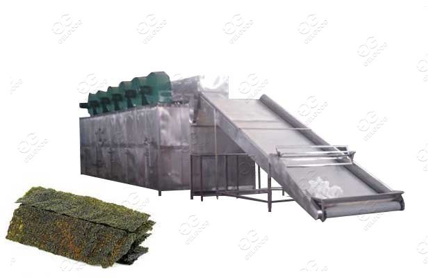 Continuous Kelp Drying Machine Seaweed Processing Machine Speed Adjustable