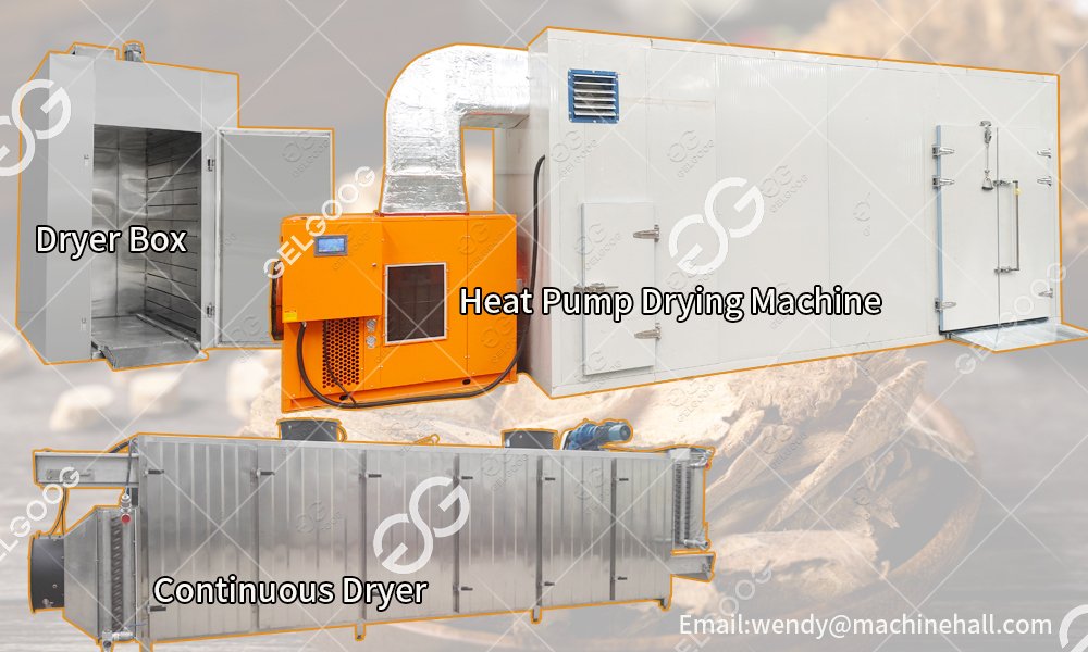 different herb drying machine type